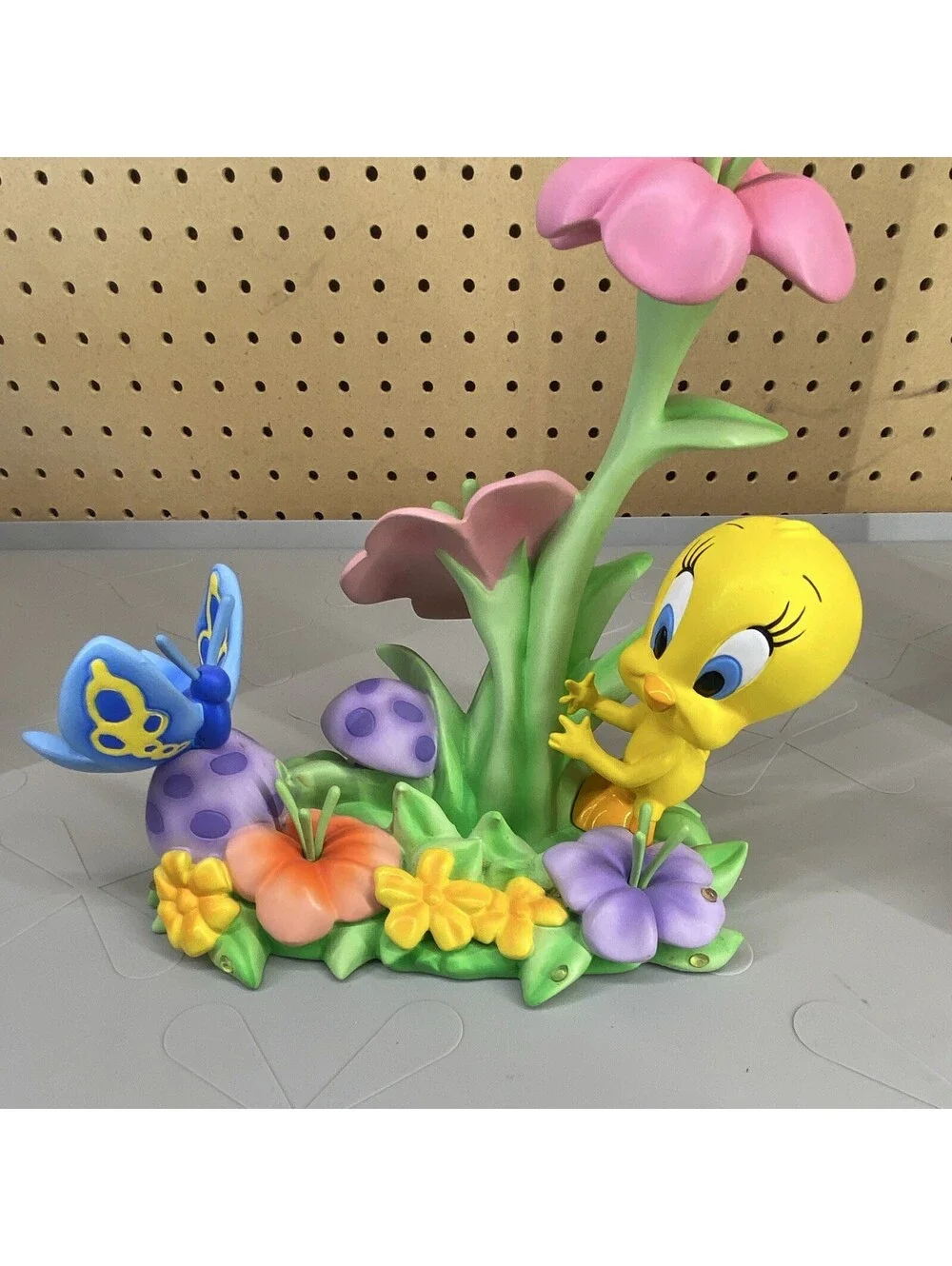 Warner Bros. Studio Tweety Looney Tunes 3D Resin 3x5 Frame 1999 Vintage